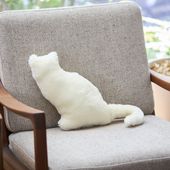 LOOM＆SPOOL/SERENE ウール猫クッション