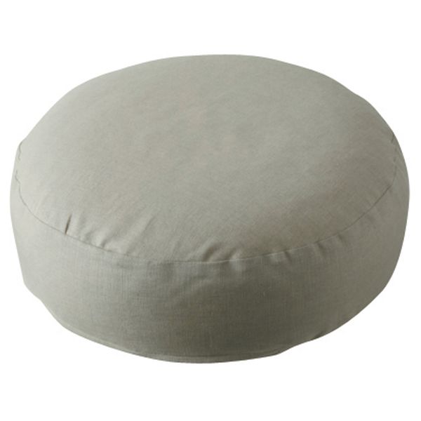 FIBER ART STUDIO/リネンクッションチェア ラウンド -特殊ビーズが