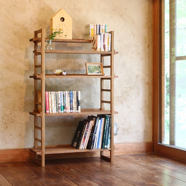 OAK VILLAGE/Kigumiシェルフ 4段 -趣味のカメラも、溢れる食器も