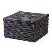 COTAN/ラタン整理籠 小 フタ付