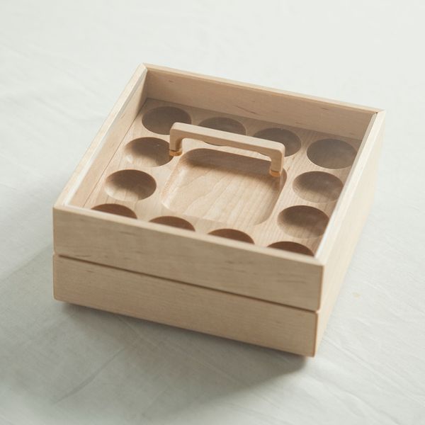 丹野製作所/ジュエリーケース「かさね」2段セット -【当店限定】お重の