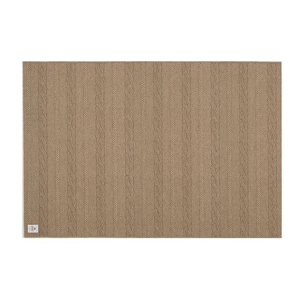 WOOLRUG/Knitting SS（W600×L400mm） -飽きのこない理想のウールラグ