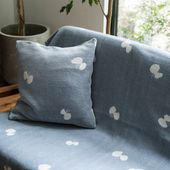 KLIPPAN/mina perhonen シュニールコットン クッションカバー CHOUCHO