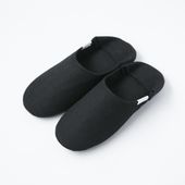 ABE HOME SHOES/帆布のバブーシュ M