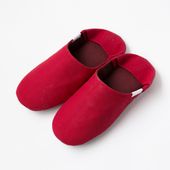 ABE HOME SHOES/帆布のバブーシュ M