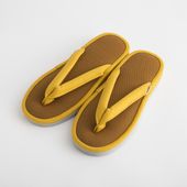 ABE HOME SHOES/帆布草履 L