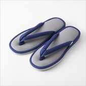 ABE HOME SHOES/帆布草履 L