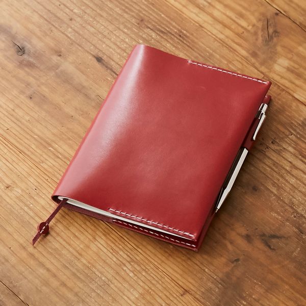 KAKURA/B6 LEATHER NOTE COVER -ノートが喜ぶ手縫いの本革カバー