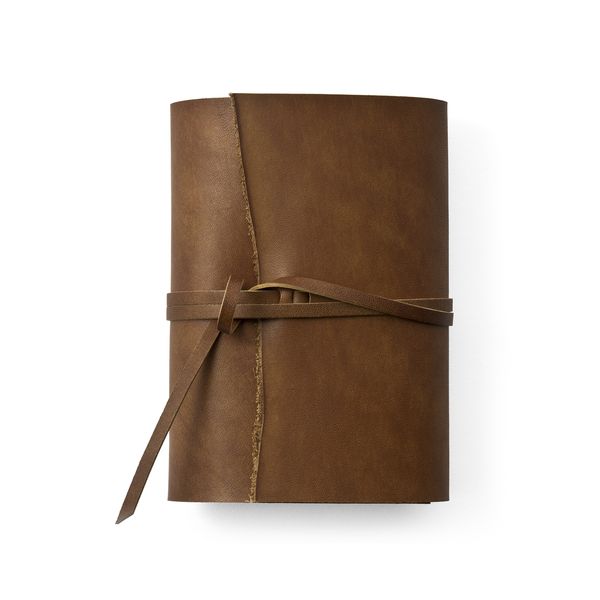 KAKURA/ミニ6穴 紐巻き システム手帳 エッジ -使うほどに味が出る