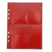 KAKURA/LEATHER CARD POCKET