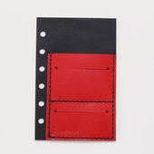 KAKURA/ミニ6穴 LEATHER CARD POCKET