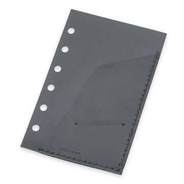 KAKURA/ミニ6穴 LEATHER FREE POCKET -ミニ6穴サイズのフリーポケット