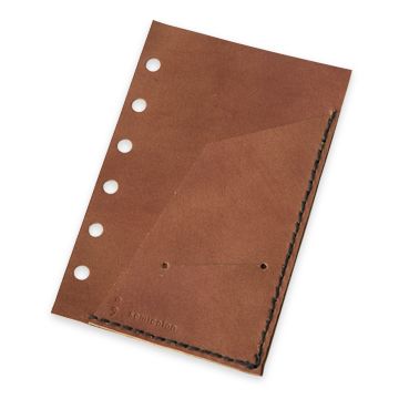 KAKURA/ミニ6穴 LEATHER FREE POCKET -ミニ6穴サイズのフリーポケット