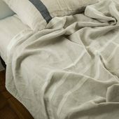 LAPUAN KANKURIT/USVA リネンブランケット 150x260cm