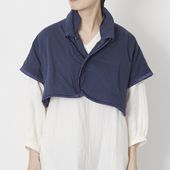 丸三綿業/洗える国産シルクわたの肩当て（外せる襟カバー付）