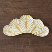 幸楽窯 松葉型前菜皿