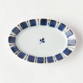 リム楕円小皿