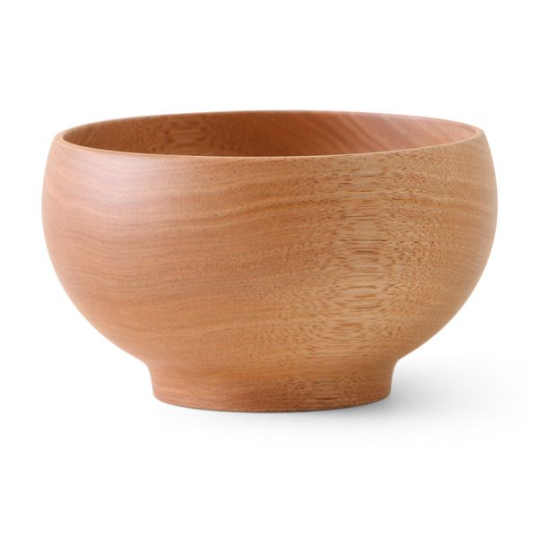 薗部産業/銘木椀 中 -その日のメニューを問わず活躍する、天然木のお椀