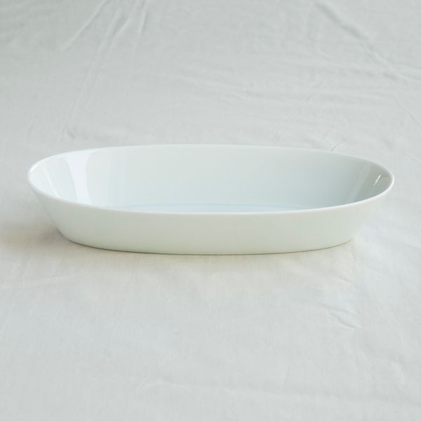 瑞々/楕円鉢 8寸 -料理がみずみずしく映える、和洋中に合う器