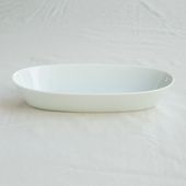 瑞々/楕円鉢 8寸