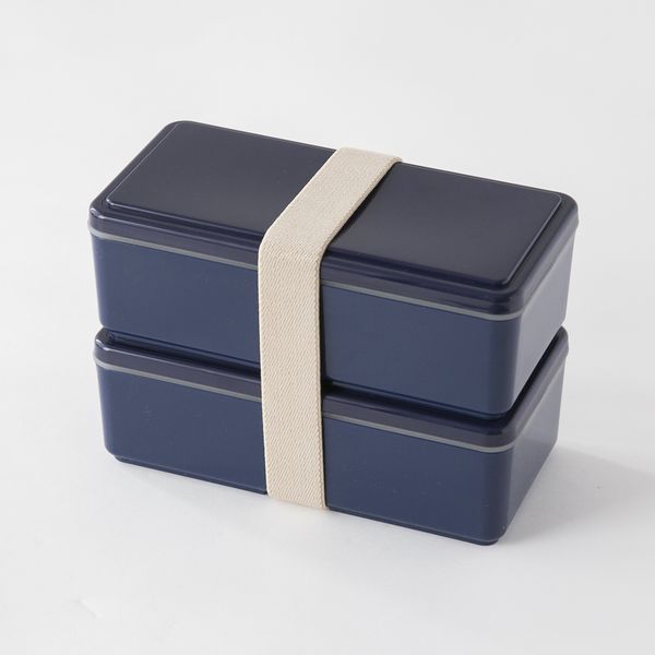 GEL-COOL/ランチボックス square W -「蓋＝保冷材」が、夏場のお弁当を