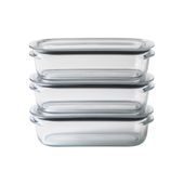 Like-it/調理ができる保存容器 M 3個組