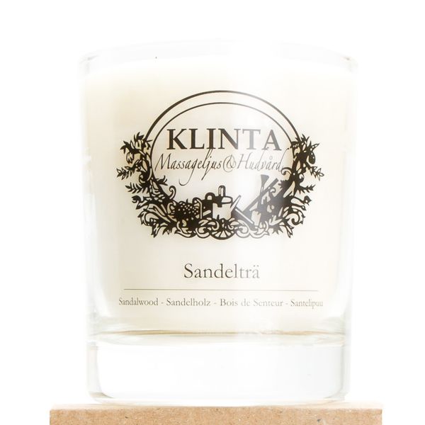 KLINTA/マッサージキャンドル 200ml -塗るアロマキャンドルで心と体を