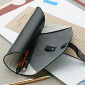 m+/ペンケース ROTOLO SUEDE