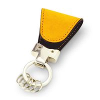 オイルレザー×イエロー