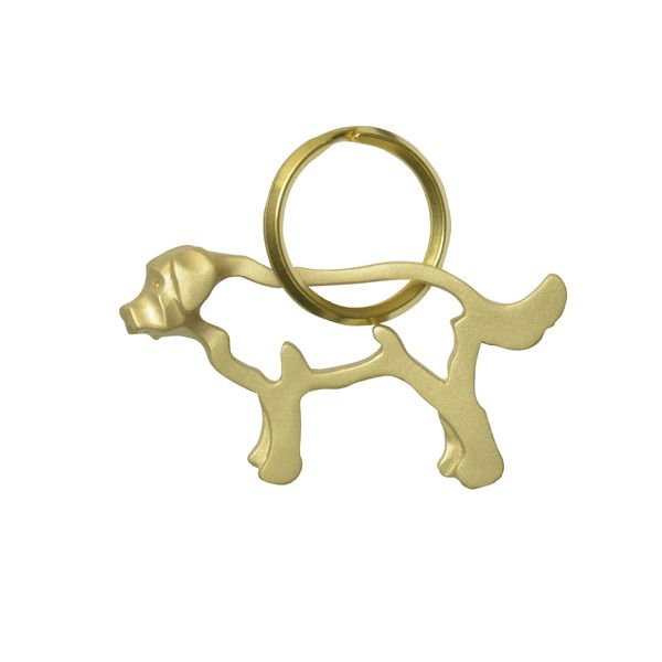 PROOF OF GUILD/EZA animal -10年後が楽しみな、犬の真鍮キーリング