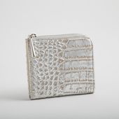 Coquette/Lzipミニ財布 クロコ