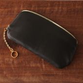 POMTATA/グローブレザー口金長財布