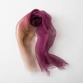 harukii/ぼかし染ラミー薄羽ストール Mini