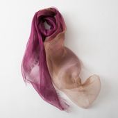 harukii/ぼかし染ラミー薄羽ストール S