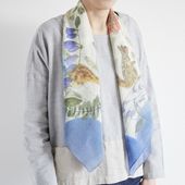 sasakihitomi/シルクシフォンスカーフ