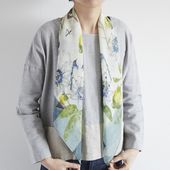 sasakihitomi/シルクシフォンスカーフ