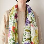 sasakihitomi/コットンシルクストール