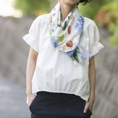 sasakihitomi/コットンシルクストール