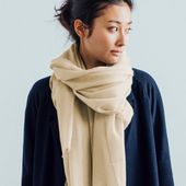 DRESS HERSELF/カシミヤ100％ストール