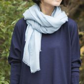 DRESS HERSELF/カシミヤ100％ストール