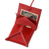 KAKURA/紐巻きウォレット