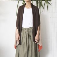 スリートーン/ブラウン×キャメル×オレンジ