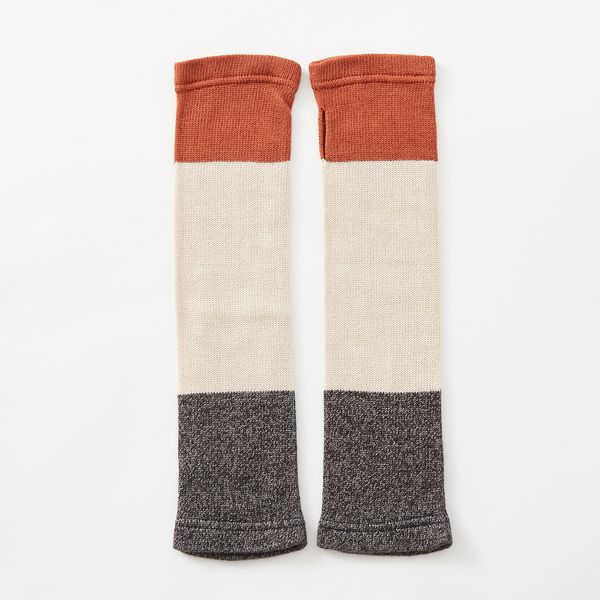 breezy blue/シルクニットアームウォーマー -一着のニット、またはそれ