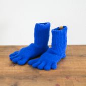 もこもこ5本指2重ソックスショート丈