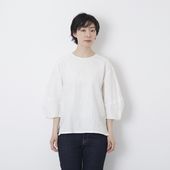 Kilka/2WAYシャーリングブラウス