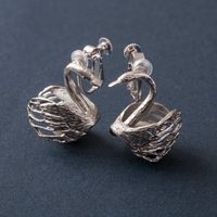 イヤリング×シルバー