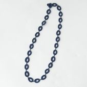 000/OVAL ネックレス ロング シルク