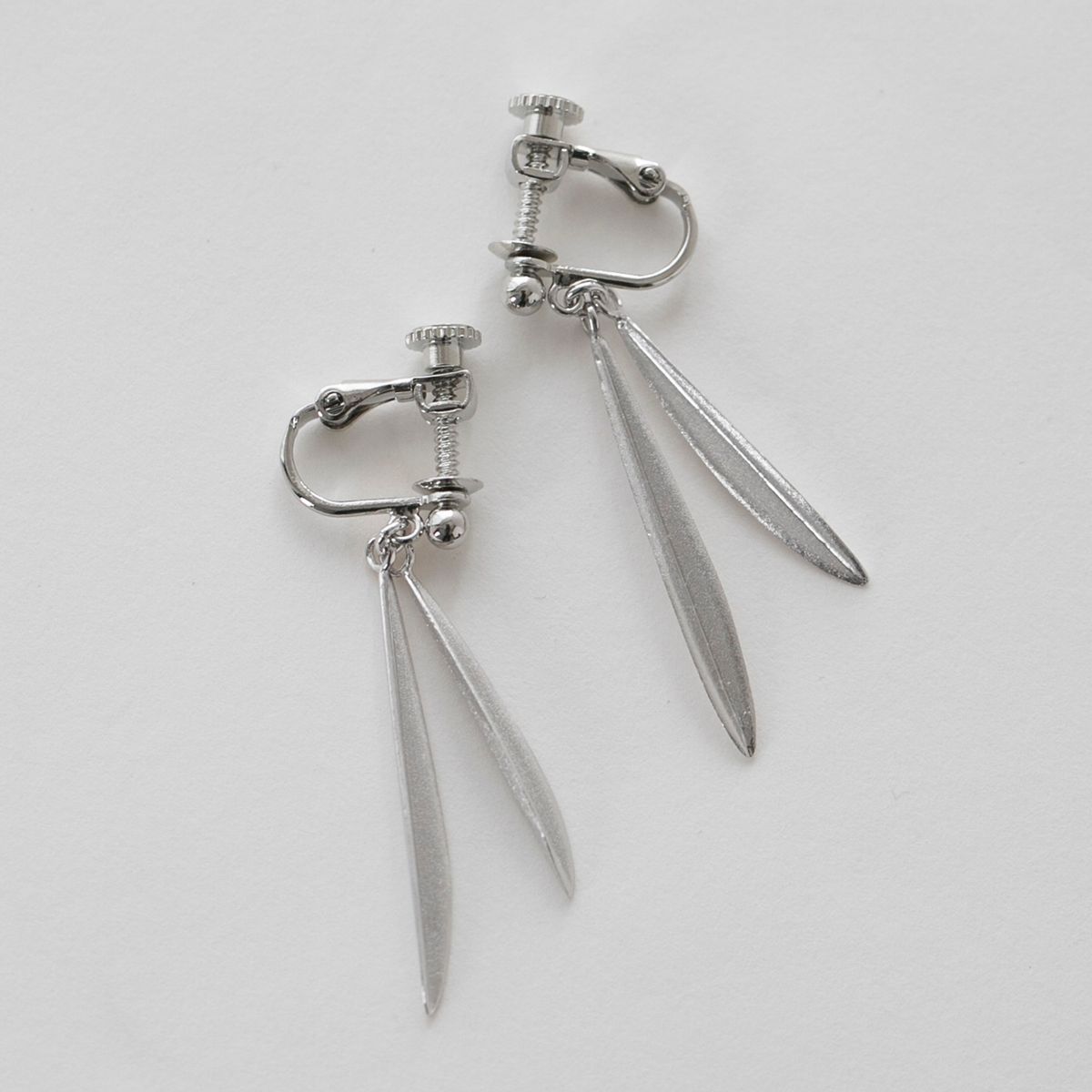 イヤリング×シルバー