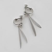 イヤリング×シルバー