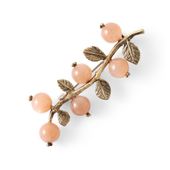 sasakihitomi/木の実のブローチ